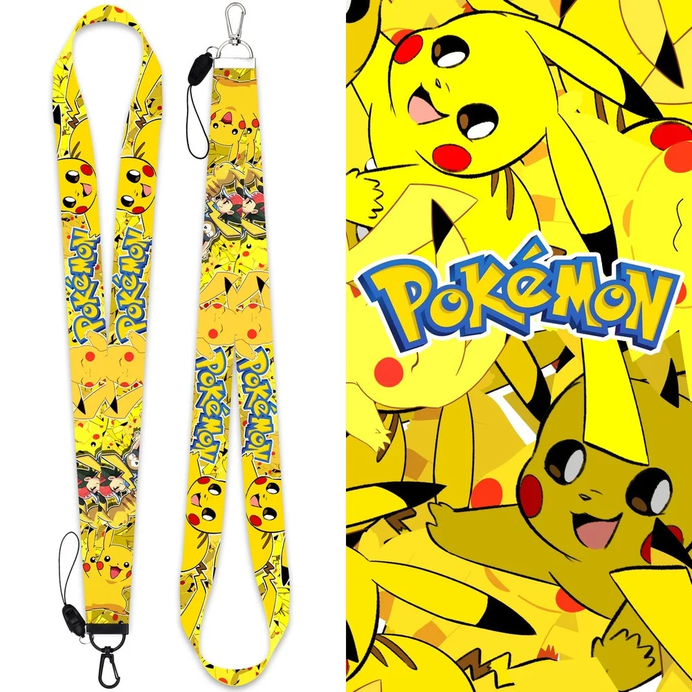 Cute Pikachu Keychain Anime Trinkets Accessories Pokemon Phone Chain Work Id Card Bag Lanyard Cartoon Women Jewelry Men Gift 
Cute Pikachu Keychain Anime Trinkets Accessories Pokemon Phone Chain Work Id Card Bag Lanyard Cartoon Women Jewelry Men Gift