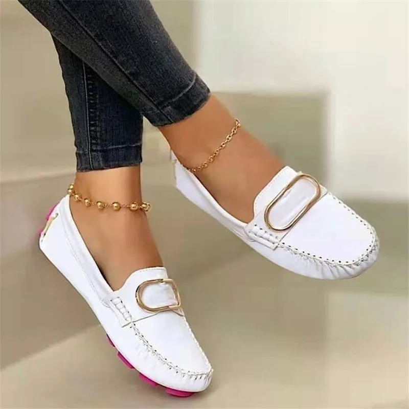 Square toe solid color large size women's leather shoes fashion women casual shoes comfortable low-heeled womens shoes loafers
Square toe solid color large size women's leather shoes fashion women casual shoes comfortable low-heeled womens shoes loafers