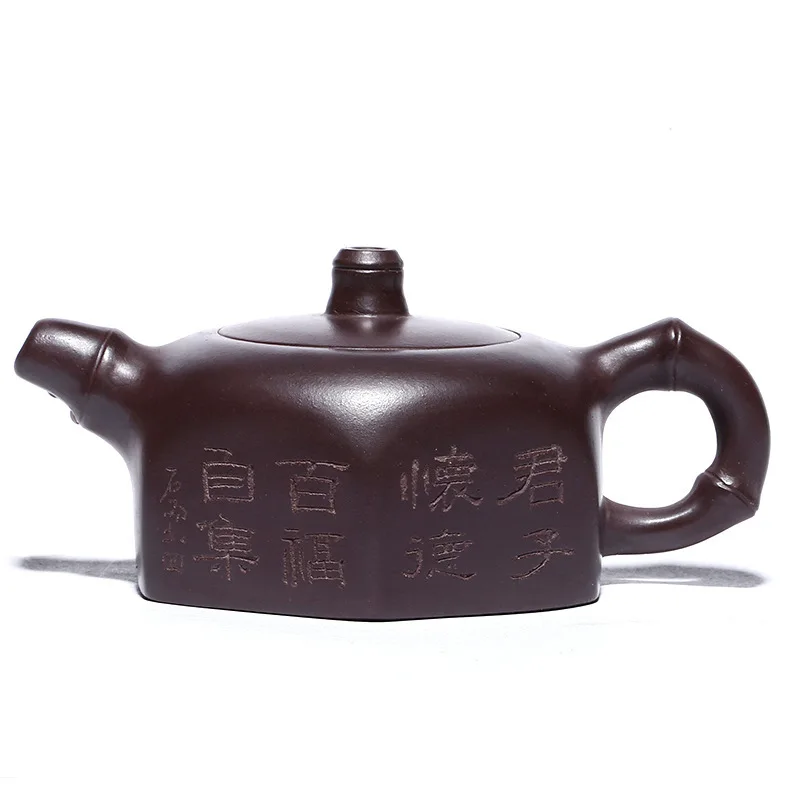 Yixing Tea Pots Handmade Six Parties Purple Clay Teapot Beauty Kettle Authentic Teaware Tie Guanyin Chinese Tea Ceremony 90ml
Yixing Tea Pots Handmade Six Parties Purple Clay Teapot Beauty Kettle Authentic Teaware Tie Guanyin Chinese Tea Ceremony 90ml