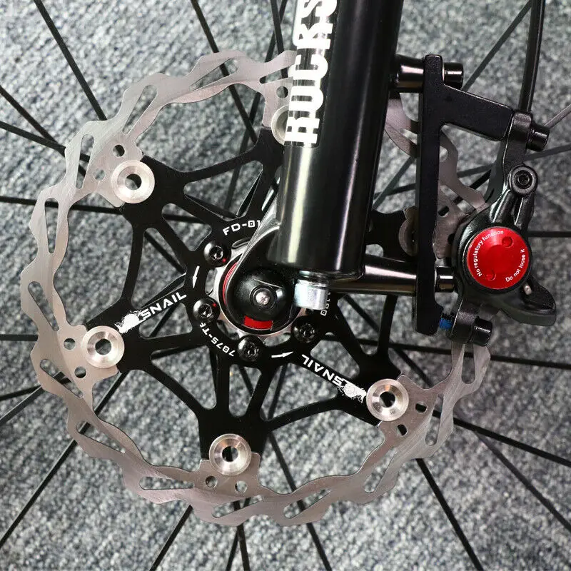 

SNAIL 160/180/203mm Bicycle Floating Brake Disc Rotor cycling Bettery Bike Brake Accessories Ultralight Fit Shimmano Brakes