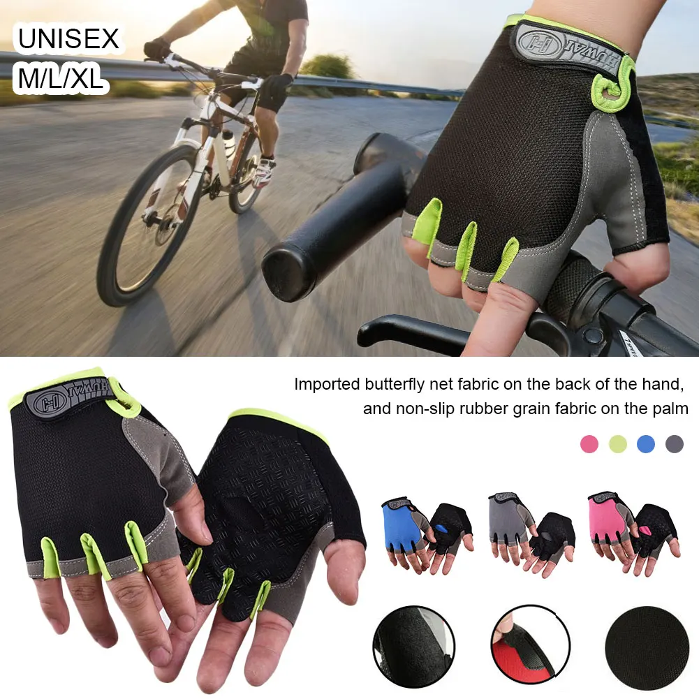 Half Finger Cycling Gloves Shock-Absorbing Anti-Slip Breathable Sports Gloves for Men Women
Half Finger Cycling Gloves Shock-Absorbing Anti-Slip Breathable Sports Gloves for Men Women