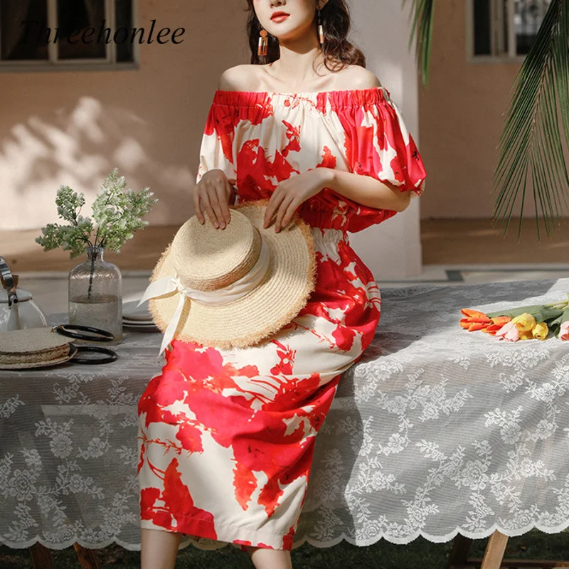Women Korean Long Floral Dress 2021 Summer Fashion New Boho Retro Casual Party Night Beach Vacation Runway Female Vestidos
Women Korean Long Floral Dress 2021 Summer Fashion New Boho Retro Casual Party Night Beach Vacation Runway Female Vestidos
