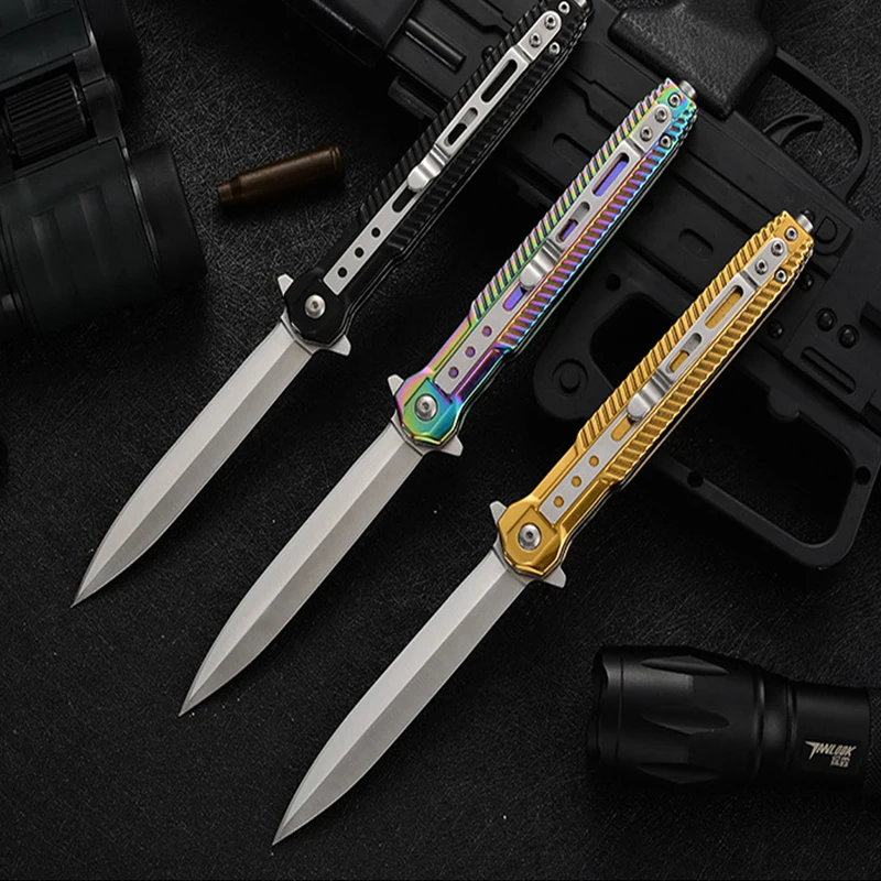 Folding Knife Tactical Knife Camping Mountaineering Knife Outdoor Folding Knife Hunting Knife Titanium Knife Pocket Knifes
Folding Knife Tactical Knife Camping Mountaineering Knife Outdoor Folding Knife Hunting Knife Titanium Knife Pocket Knifes