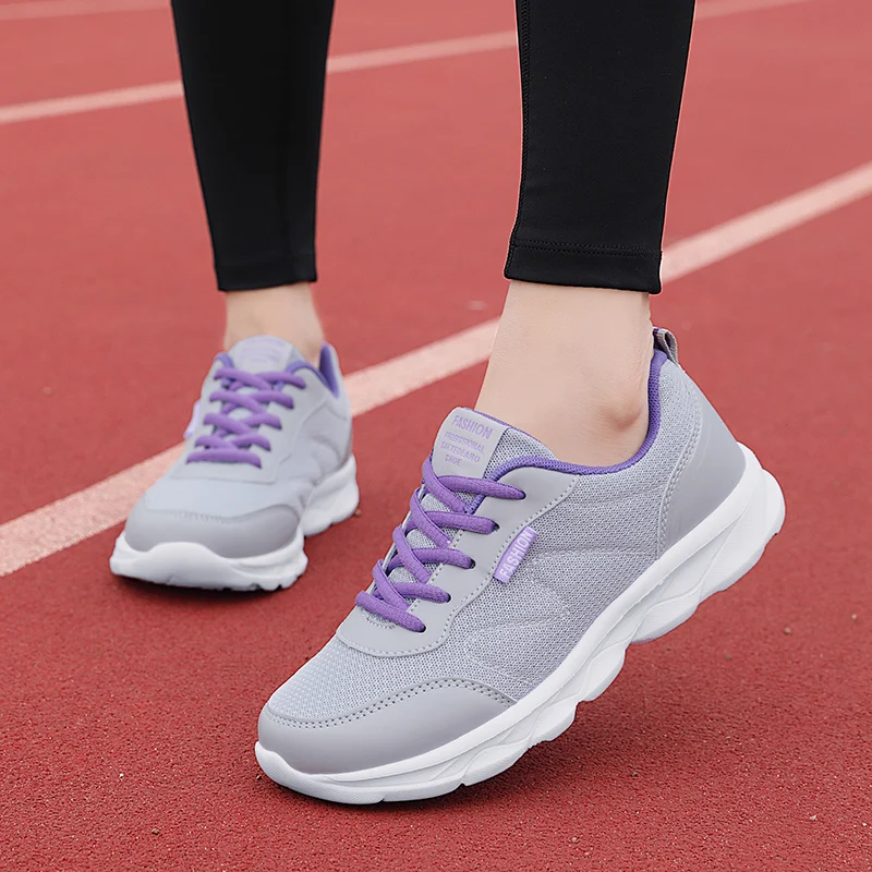 Sports Shoes Women's Shoes Mesh Ventilation Soft Soled Running Shoes Light Size Travel Shoes Fashion Women's Vulcanized Shoes
Sports Shoes Women's Shoes Mesh Ventilation Soft Soled Running Shoes Light Size Travel Shoes Fashion Women's Vulcanized Shoes
