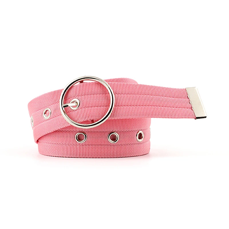 Designer Brand Luxury Hollow Round Buckle Rivet Nylon Belt For Women Luxury Fashion Canvas Wide Jeans For Women's Belts
Designer Brand Luxury Hollow Round Buckle Rivet Nylon Belt For Women Luxury Fashion Canvas Wide Jeans For Women's Belts