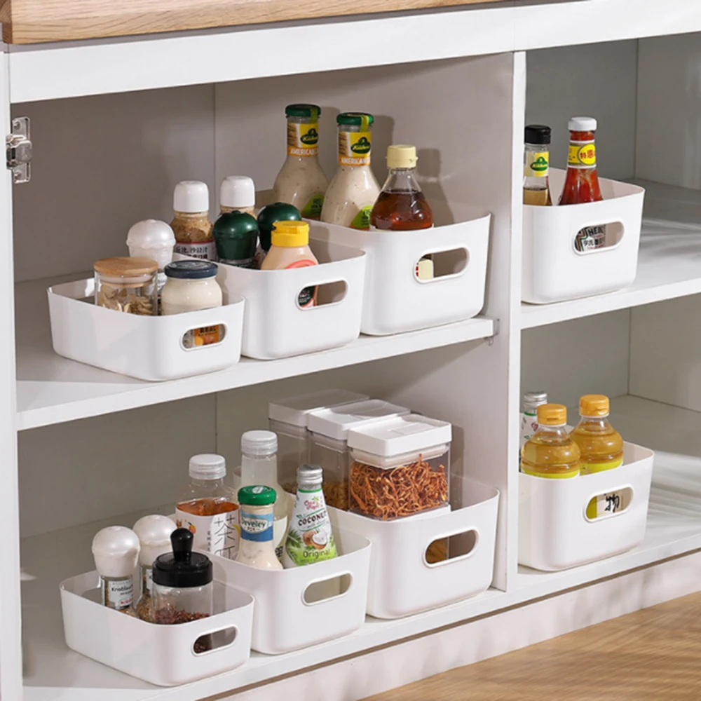 Sundry storage basket student desktop snack storage box plastic cosmetic storage box household kitchen sorting box makeup box
Sundry storage basket student desktop snack storage box plastic cosmetic storage box household kitchen sorting box makeup box