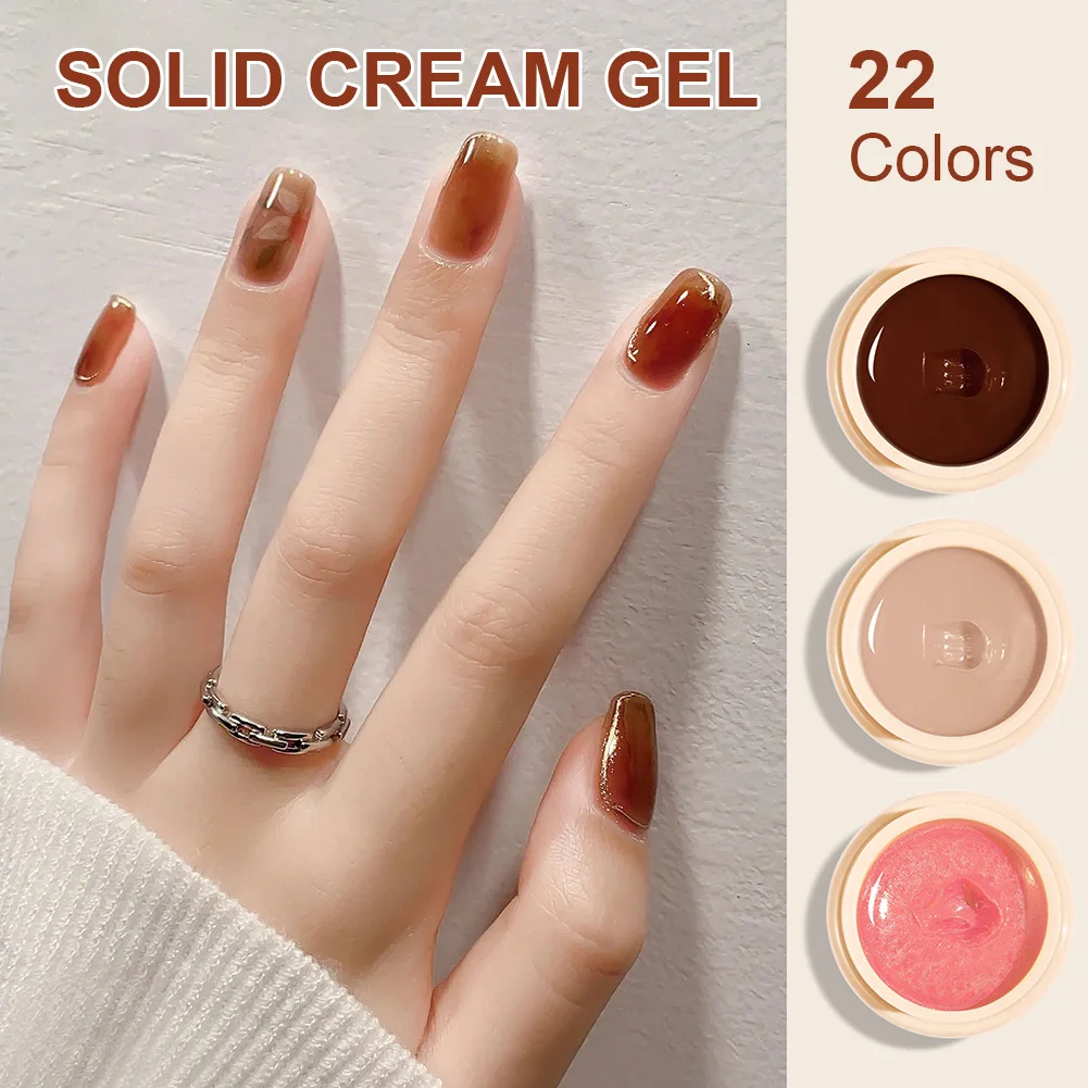 22 Colors Solid Canned Cream Glue Natural Crystal Jelly Nail Gel Polish Phototherapy Varnish For Nail Art DIY Drawing
22 Colors Solid Canned Cream Glue Natural Crystal Jelly Nail Gel Polish Phototherapy Varnish For Nail Art DIY Drawing