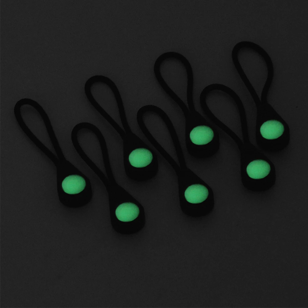 10/20/30pcs Zipper Pull Ideal kit Markers Ultra-Bright Glow in The Dark Night for Coats Jackets rucksacks and Tent Zippers | Спорт и