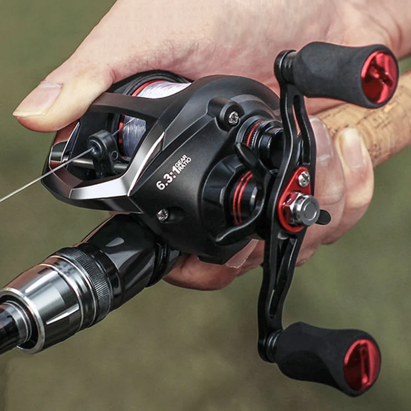 LINNHUE Ultralight 12+1BB Baitcasting Reel 6.3:1 High Speed Fishing Reel 8KG Max Drag Bait Casting Reel Fishing Wheel Coil 2020
LINNHUE Ultralight 12+1BB Baitcasting Reel 6.3:1 High Speed Fishing Reel 8KG Max Drag Bait Casting Reel Fishing Wheel Coil 2020