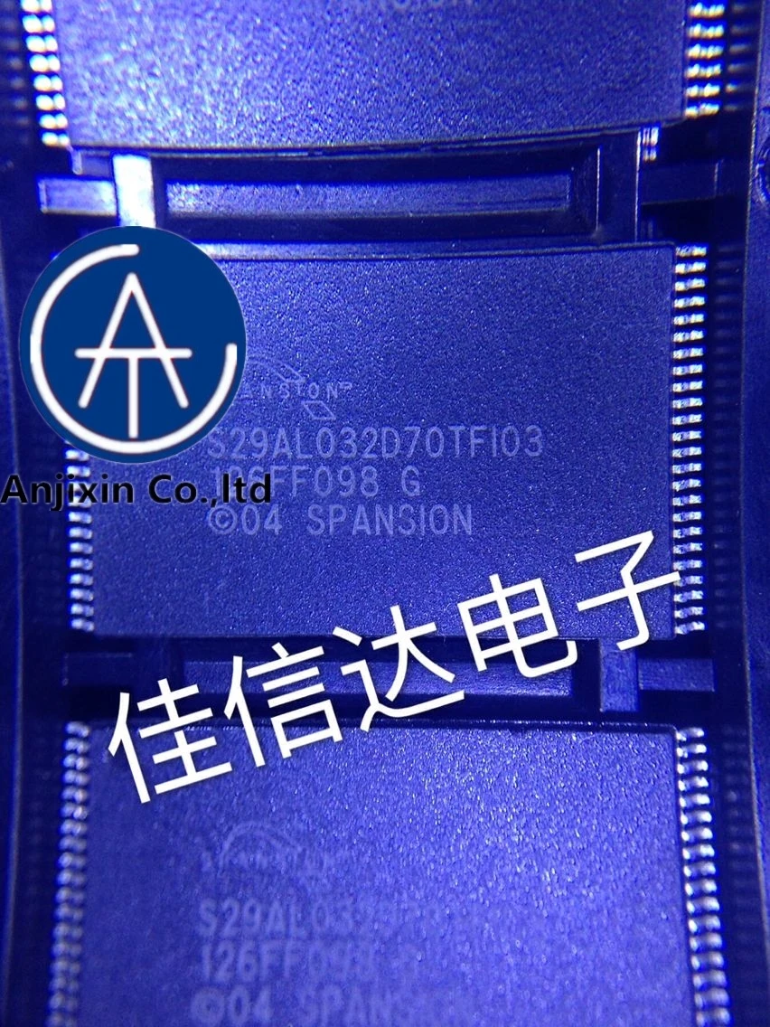 10pcs 100% orginal new real stock S29AL032D70TFI03 S29AL032D70TFI030 Flash memory TSSOP48
10pcs 100% orginal new real stock S29AL032D70TFI03 S29AL032D70TFI030 Flash memory TSSOP48
