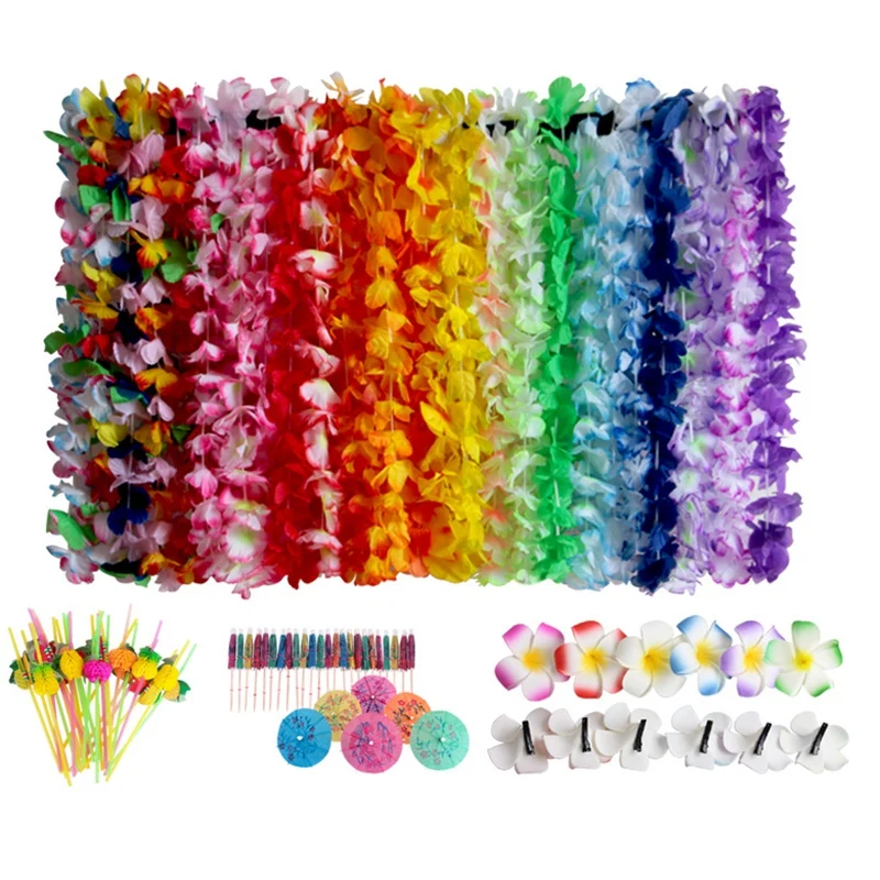 96Pcs Hawaiian Leis,Party Favors Supplies,Summer Beach Vacation,Theme Party Decorations,Birthday,Wedding
96Pcs Hawaiian Leis,Party Favors Supplies,Summer Beach Vacation,Theme Party Decorations,Birthday,Wedding