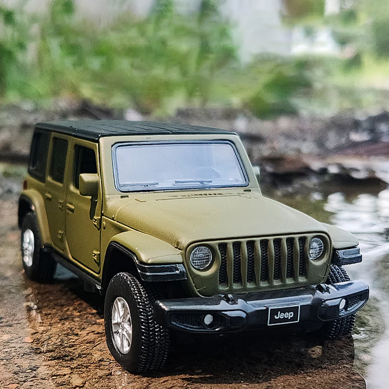 2021 Новинка 1:36 JEEPS Sahara Wrangler имитация игрушечной машины Модель сплав детские