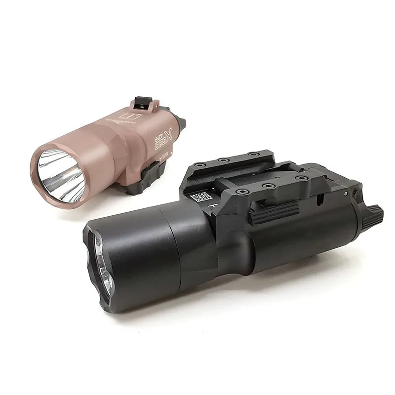 X300 Ultra Series LED Weapon Lights with Lens X300U Flashlight with Picatinny Universal Rail Light Laser 370 Lumen
X300 Ultra Series LED Weapon Lights with Lens X300U Flashlight with Picatinny Universal Rail Light Laser 370 Lumen