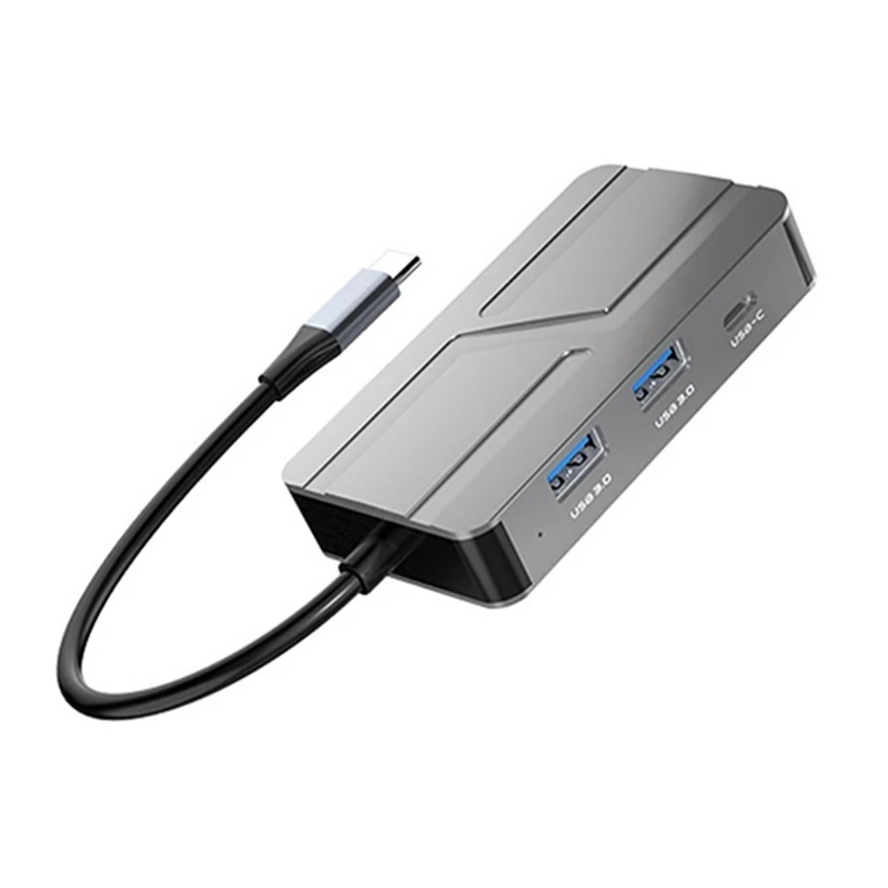 7-in-1 Type C Hub Dock Station To HDMI-compatible 4K /1080P VGA / 3.5 Audio Port Docking Usb 3.0 5Gbps SSD DC-5V 1A
7-in-1 Type C Hub Dock Station To HDMI-compatible 4K /1080P VGA / 3.5 Audio Port Docking Usb 3.0 5Gbps SSD DC-5V 1A
