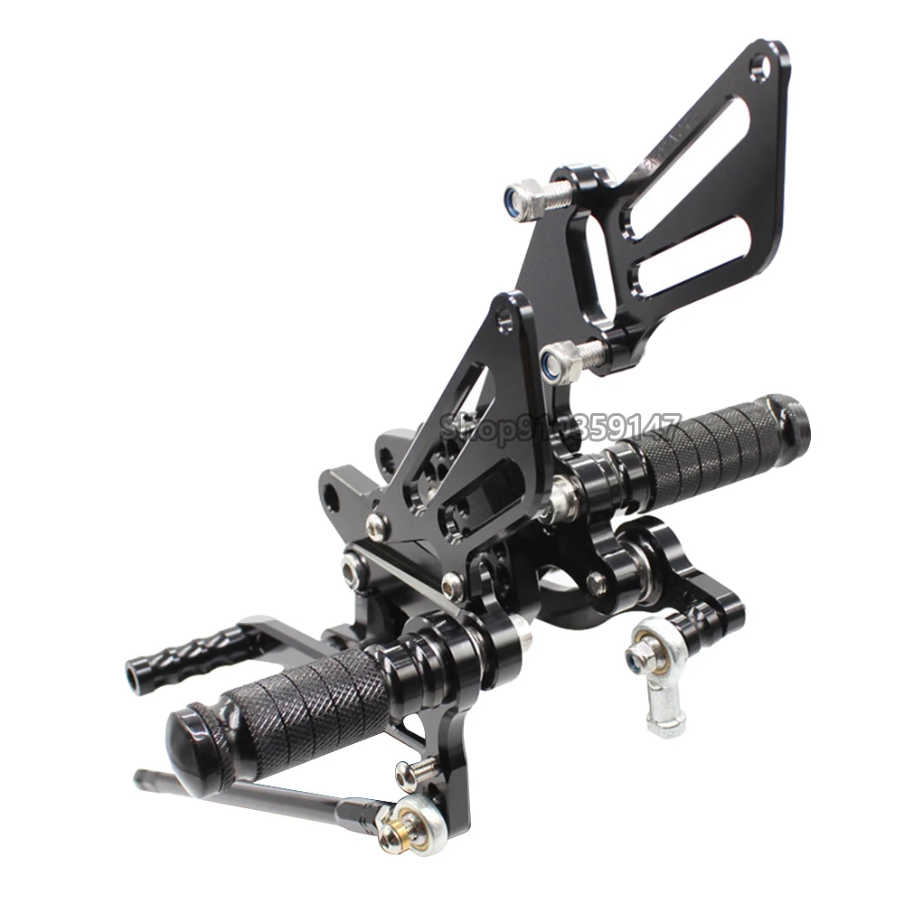 Мотоциклетные Регулируемые подножки для KAWASAKI ZX10R 2006-2010 2007 2008 2009 | Автомобили и