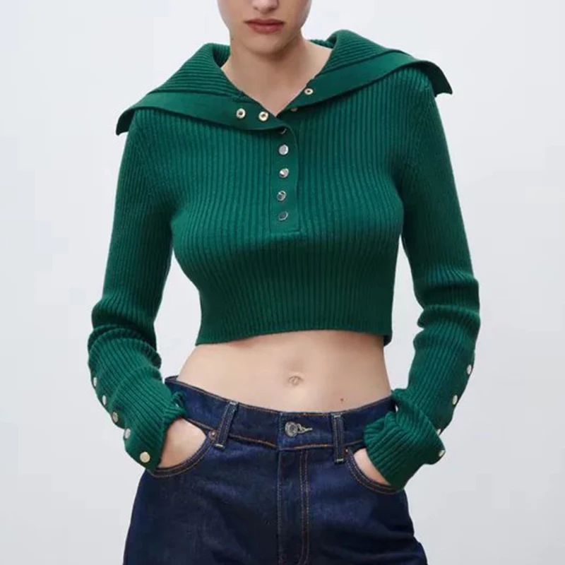 WXWT женский модный зеленый вязаный укороченный свитер с резинкой, винтажные женские облегающие пуловеры с длинным рукавом, шикарные топы ...
WXWT женский модный зеленый вязаный укороченный свитер с резинкой, винтажные женские облегающие пуловеры с длинным рукавом, шикарные топы ...