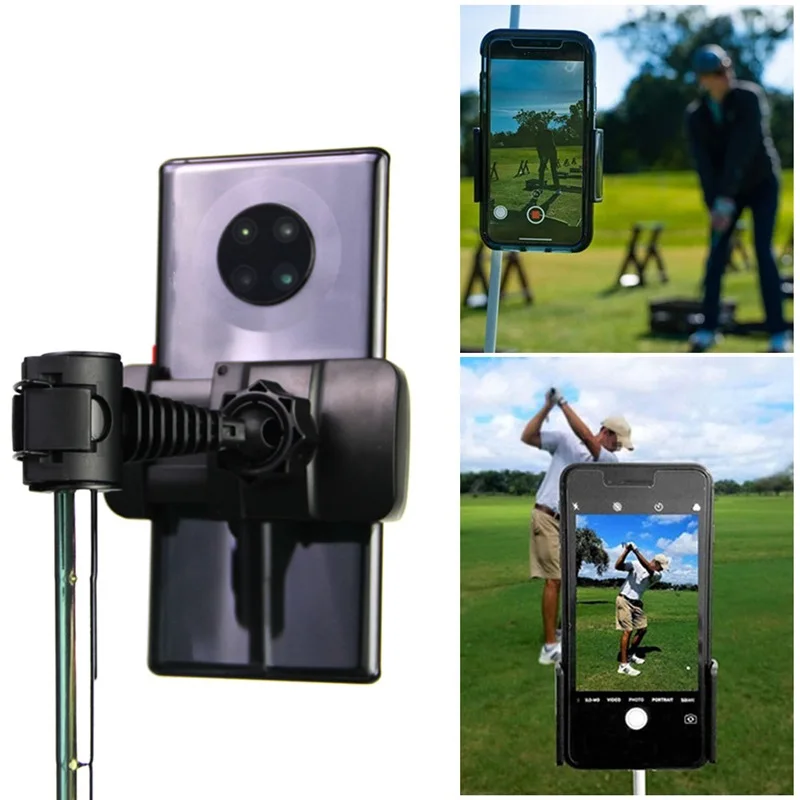 2021 New 1Pcs Fashion Golf Swing Recorder Holder Cell Phone Clip Holding Trainer Practice Training Aid Golf Sport Accessories
2021 New 1Pcs Fashion Golf Swing Recorder Holder Cell Phone Clip Holding Trainer Practice Training Aid Golf Sport Accessories