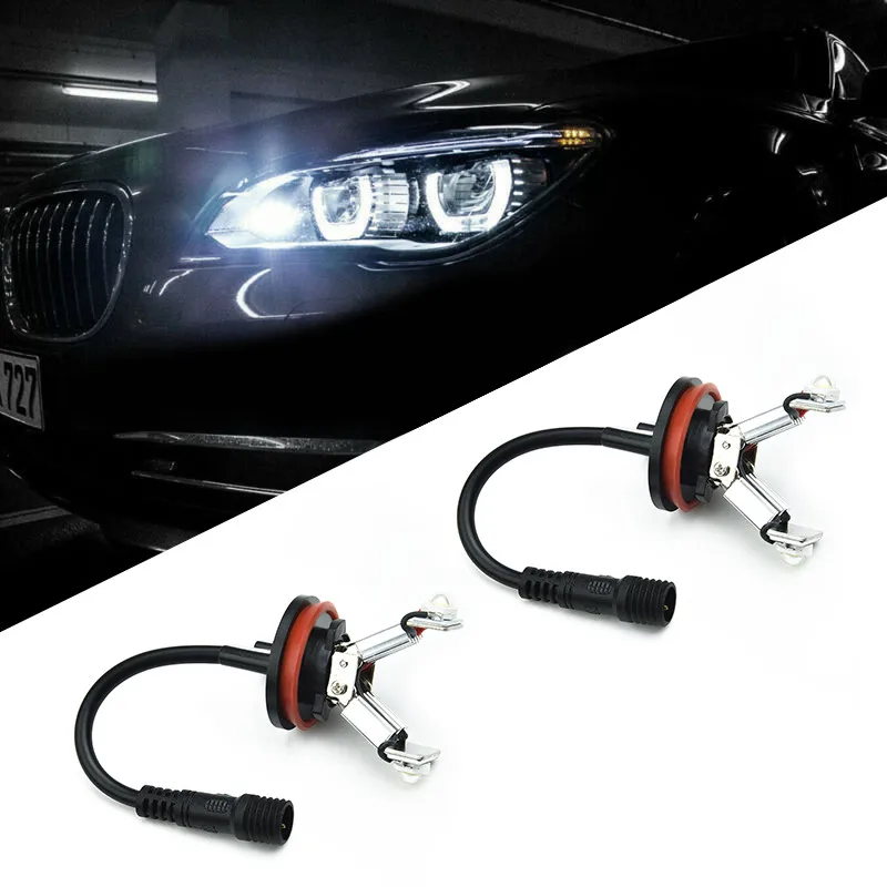 6000K Angel Eye Bulbs Replacement Light For BMW E60 E61 E71 E70 LCI E90 E91 X5 X6 Z4 E92 X1 Lamps DC12-24V Useful
6000K Angel Eye Bulbs Replacement Light For BMW E60 E61 E71 E70 LCI E90 E91 X5 X6 Z4 E92 X1 Lamps DC12-24V Useful