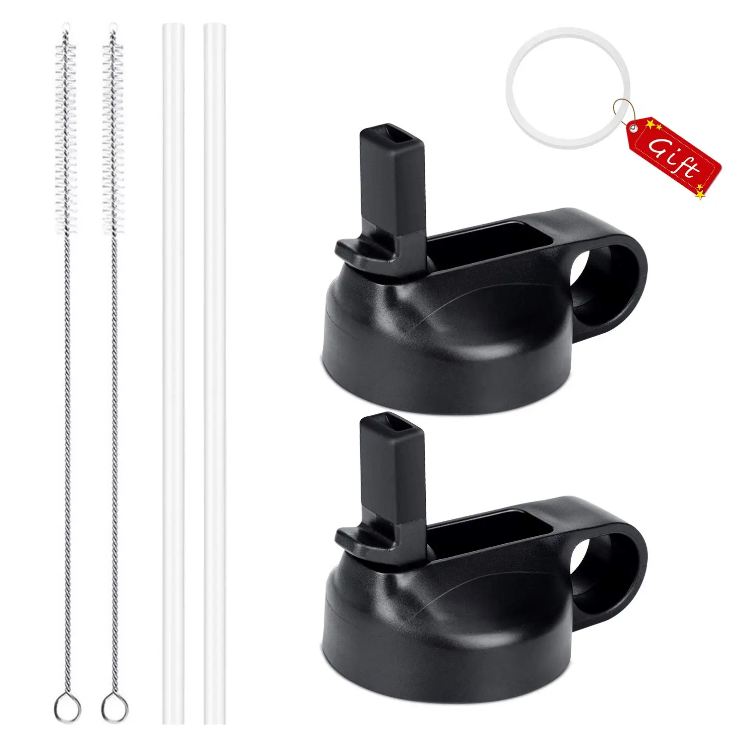 Straw Lid for Hydro Flask Wide Mouth Water Bottle Bonus 2 Straws 2 Brushes Compatible with Most Brands Wide Mouth Water Bottle
Straw Lid for Hydro Flask Wide Mouth Water Bottle Bonus 2 Straws 2 Brushes Compatible with Most Brands Wide Mouth Water Bottle