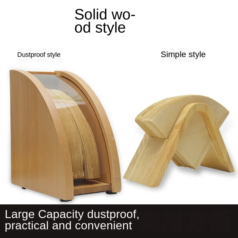 Coffee Filter Paper Frame Filter Cartridge Coffee Bar Storage Rack Wooden Hand-Pour ka fei jia Dust Filter Cartridge Appliance
Coffee Filter Paper Frame Filter Cartridge Coffee Bar Storage Rack Wooden Hand-Pour ka fei jia Dust Filter Cartridge Appliance