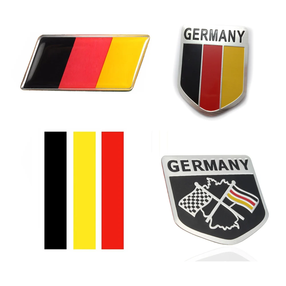 Metal 3D Germany German Flag Badge Emblem Deutsch Car Sticker Decal Grille Bumper Door Window Body Decoration For Benz VW Audi
Metal 3D Germany German Flag Badge Emblem Deutsch Car Sticker Decal Grille Bumper Door Window Body Decoration For Benz VW Audi