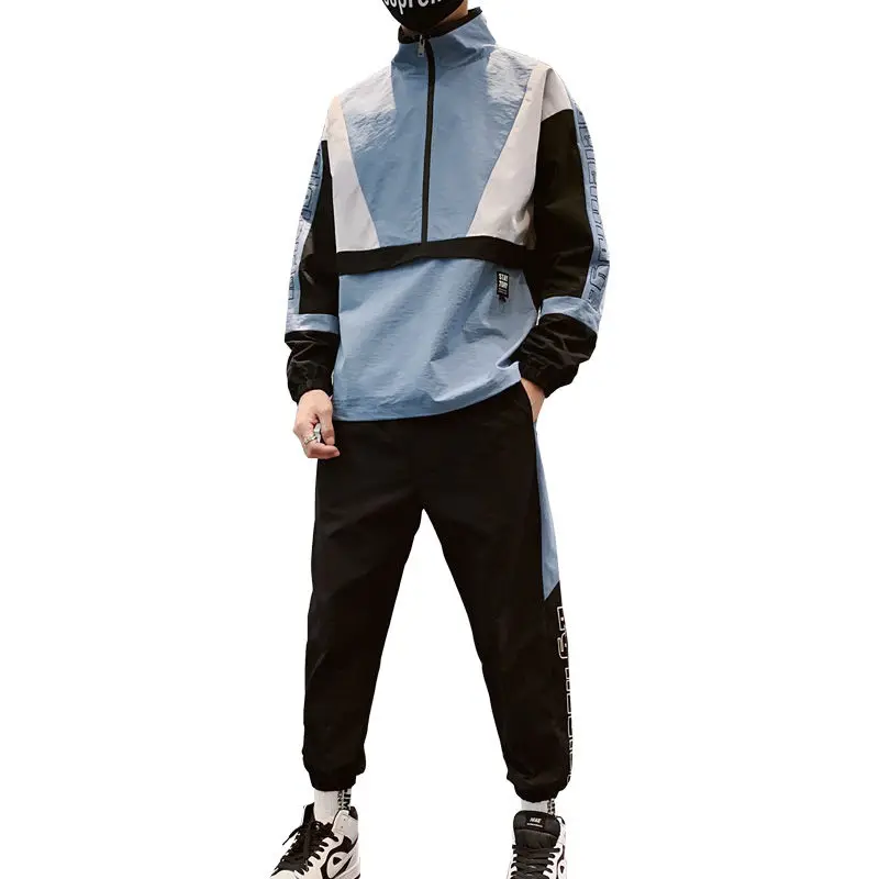 Autumn Kleding Heren 2020 Hip Hop Street-Style Fashion Men's Sets Two-piece Set Printed Loose Suit Male Street Dance Tracksuit
Autumn Kleding Heren 2020 Hip Hop Street-Style Fashion Men's Sets Two-piece Set Printed Loose Suit Male Street Dance Tracksuit