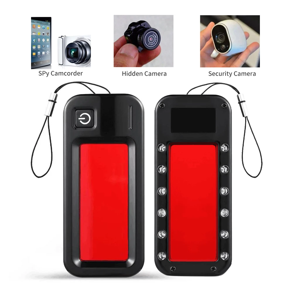 Signal Finder Camera Portable Hide Camera Detector Rechargeable Anti Wireless Lens Scanner for Tracker
Signal Finder Camera Portable Hide Camera Detector Rechargeable Anti Wireless Lens Scanner for Tracker