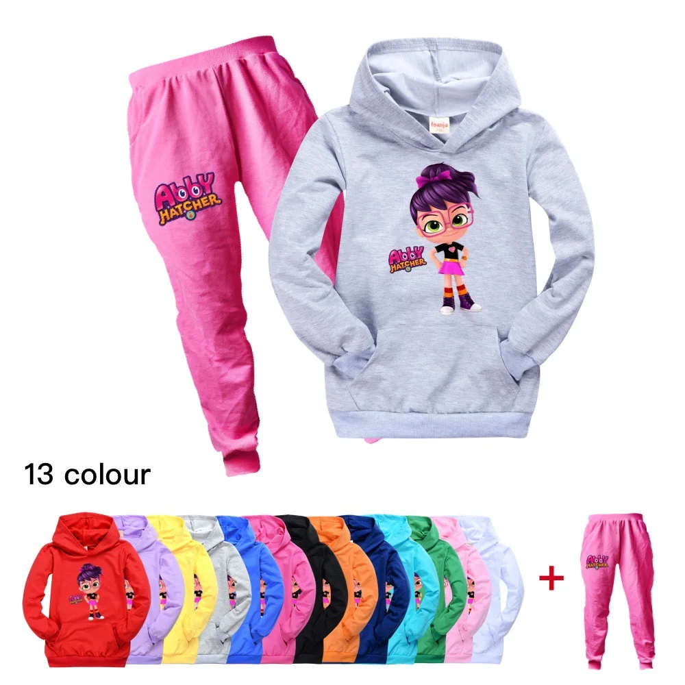 Abby Hatcher Series I Kids Clothes Fashion Pure Cotton Sport Hooded Sweater with Pocket Pants for Teenagers Baby Boys & Girls
Abby Hatcher Series I Kids Clothes Fashion Pure Cotton Sport Hooded Sweater with Pocket Pants for Teenagers Baby Boys & Girls