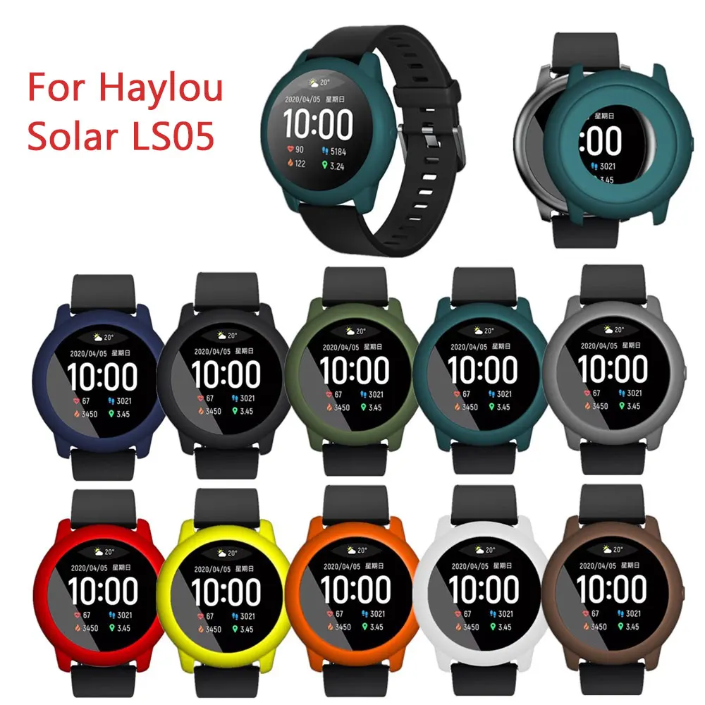 Silicone Watch Protection Case For Xiaomi Haylou Solar LS05 Smart Watch Protector Soft TPU Case Cover Frame Soft Protect Shell 
Silicone Watch Protection Case For Xiaomi Haylou Solar LS05 Smart Watch Protector Soft TPU Case Cover Frame Soft Protect Shell