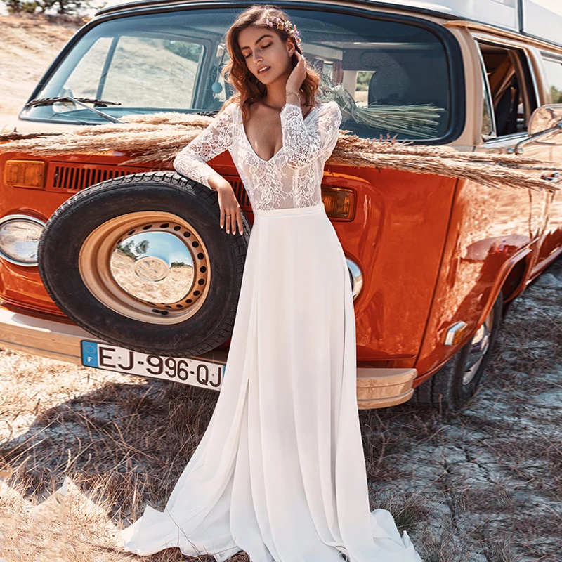 MNGRL New Simple Wedding Dress Backless Sleeveless Design Chiffon Lace Bride Dresses Princess Dress Plus Size Tailor-made
MNGRL New Simple Wedding Dress Backless Sleeveless Design Chiffon Lace Bride Dresses Princess Dress Plus Size Tailor-made