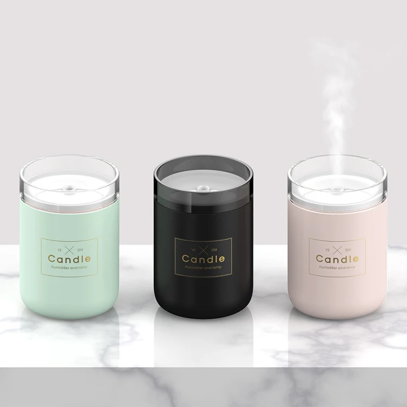 280ML Air Humidifier LED Candle Ultrasonic Cool Mist Essential Oil Diffuser USB Aroma Lamp Car Purifier Fogger Mist Maker 
280ML Air Humidifier LED Candle Ultrasonic Cool Mist Essential Oil Diffuser USB Aroma Lamp Car Purifier Fogger Mist Maker