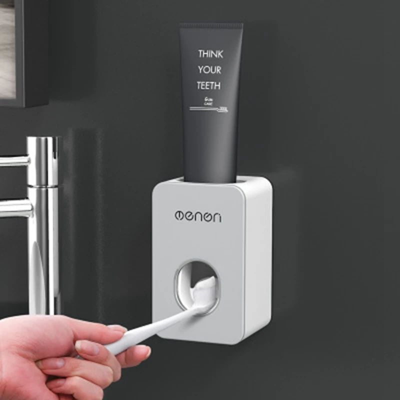 Automatic Toothpaste Dispenser Dust-proof Toothbrush Holder Wall Mount Bathroom Accessories Toothpaste Squeezer Dispenser
Automatic Toothpaste Dispenser Dust-proof Toothbrush Holder Wall Mount Bathroom Accessories Toothpaste Squeezer Dispenser