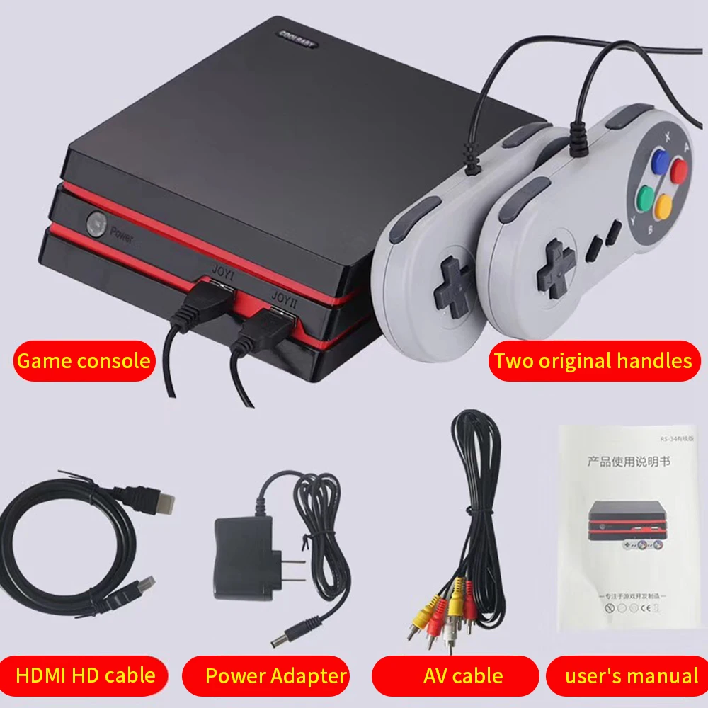 Handheld TV Video Game Console AV Console 64 Bit Build In 600 Classic Game Family Video Games Retro Game Console Support 4k
Handheld TV Video Game Console AV Console 64 Bit Build In 600 Classic Game Family Video Games Retro Game Console Support 4k