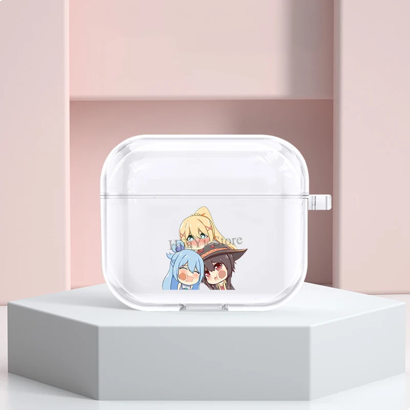 Коносуба! Защитный чехол для наушников Aqua, Megumin блузка для Airpods 3, чехол для Airpods Pro 2/1
Коносуба! Защитный чехол для наушников Aqua, Megumin блузка для Airpods 3, чехол для Airpods Pro 2/1