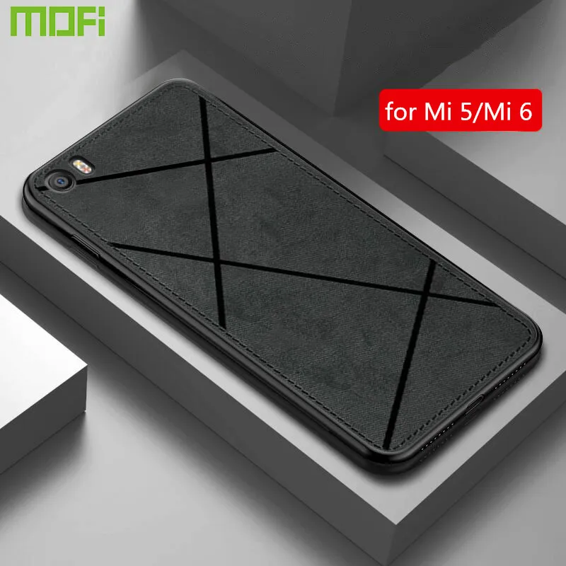 Чехол для Xiaomi Mi 5 чехол 6 противоударный накладка из ткани ТПУ оригинальные мягкие
