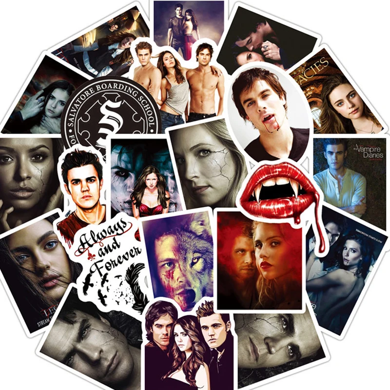 50pcs The Vampire Diaries Sticker For DIY Luggage Laptop Skateboard Car Decor Funny Sticker
50pcs The Vampire Diaries Sticker For DIY Luggage Laptop Skateboard Car Decor Funny Sticker