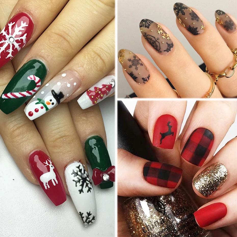 Merry Christmas 3D Nails Sticker Winter Snowflake Elk Xmas Trees Cartoon Adhesive Sliders Nail Art Accessories Decals BEF797-801
Merry Christmas 3D Nails Sticker Winter Snowflake Elk Xmas Trees Cartoon Adhesive Sliders Nail Art Accessories Decals BEF797-801