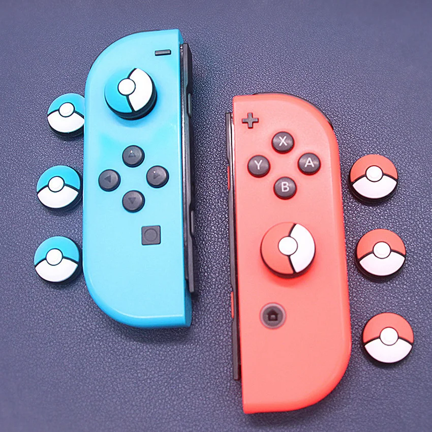 Силиконовые для Pokemon Style аналоговые ручки для большого пальца Джойстик Крышки колпачки для Poke Ball Button Skin для Nintendo Switch Joy-Con Controller
Силиконовые для Pokemon Style аналоговые ручки для большого пальца Джойстик Крышки колпачки для Poke Ball Button Skin для Nintendo Switch Joy-Con Controller