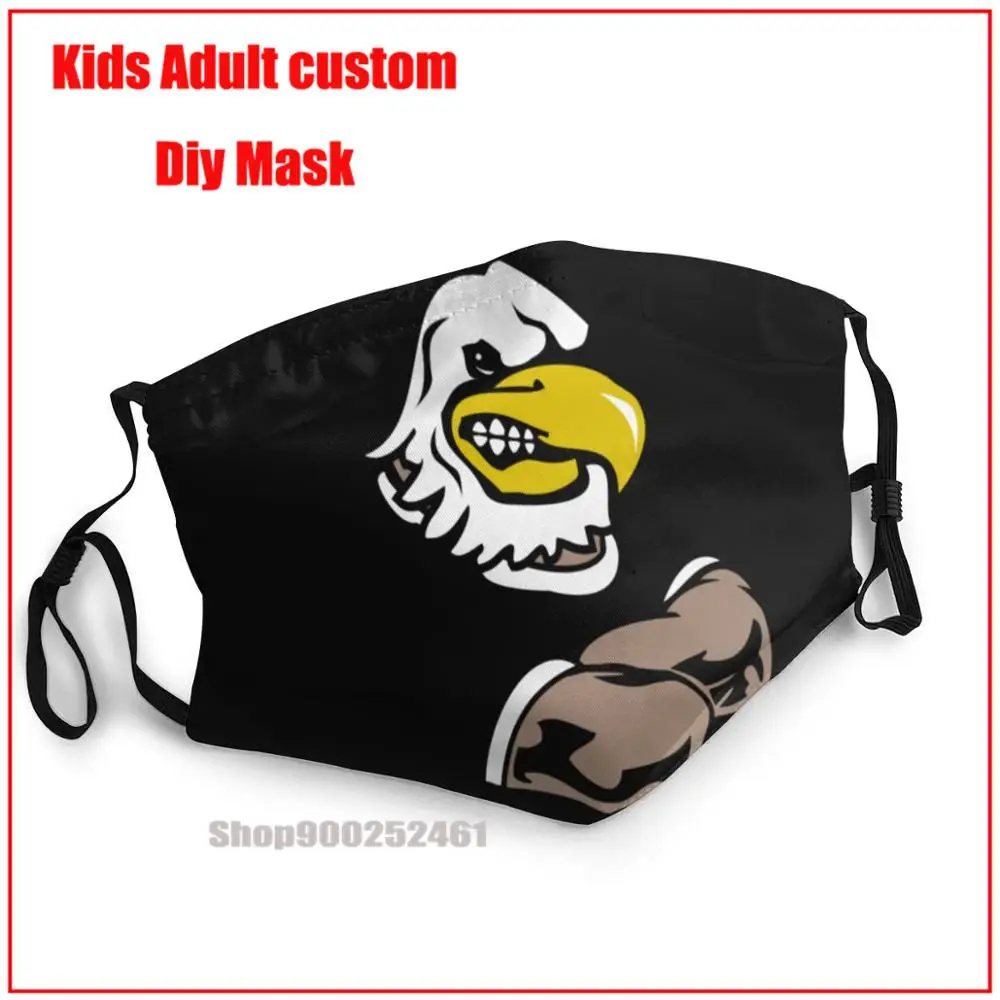 Custom Eagle Team Graphic DIY mondmasker wasbaar face mask washable mouth mask cotton mascarillas de tela lavables con filtro
Custom Eagle Team Graphic DIY mondmasker wasbaar face mask washable mouth mask cotton mascarillas de tela lavables con filtro