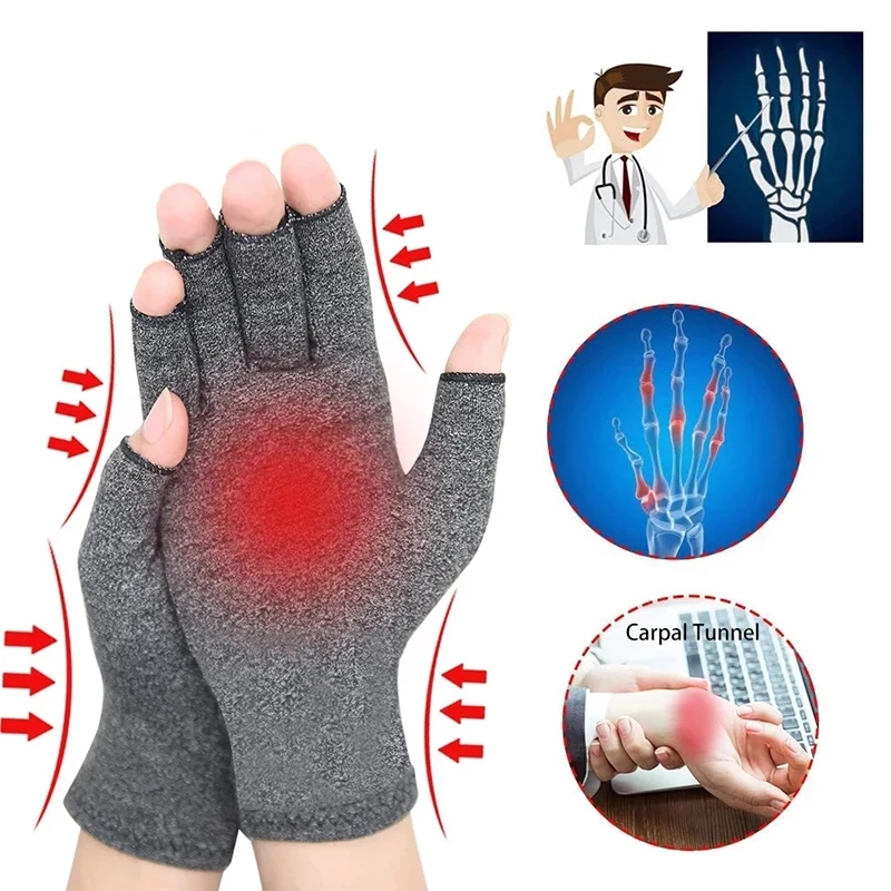 Men Women Arthritis Gloves Therapy Pain Compression Gloves Wrist Support Joint Pain Relief Hand Brace Wristband
Men Women Arthritis Gloves Therapy Pain Compression Gloves Wrist Support Joint Pain Relief Hand Brace Wristband