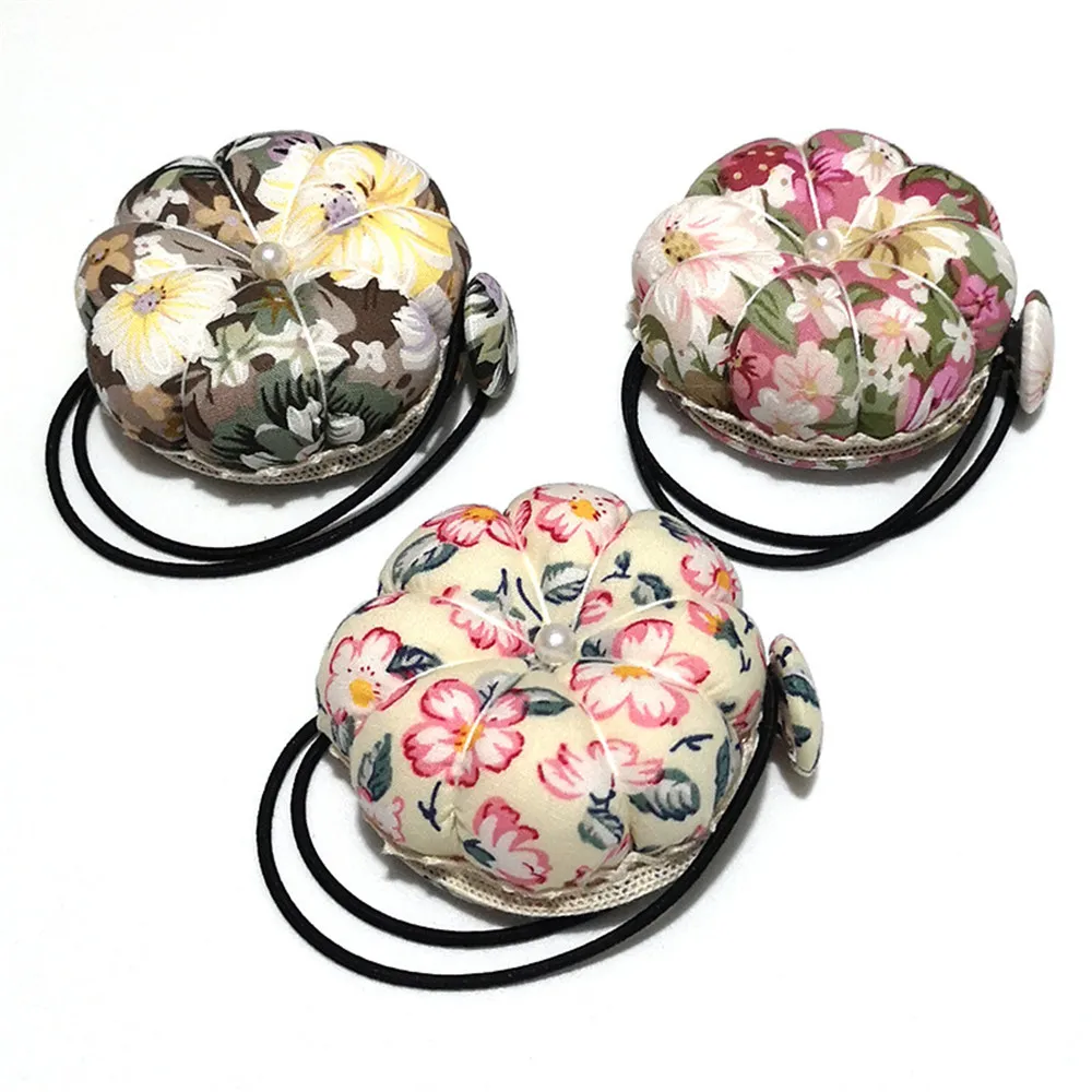 Colorful Flower Pumpkin Shaped Needle Pin Cushion Pincushion Wrist Strap Stitch Needlework Mat Handmade Sewing Accessories
Colorful Flower Pumpkin Shaped Needle Pin Cushion Pincushion Wrist Strap Stitch Needlework Mat Handmade Sewing Accessories