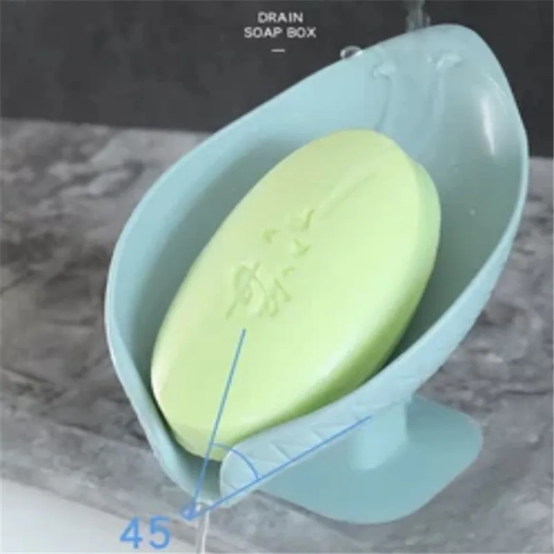 New Leaf-shaped Sucker Drain Soap Box Soap Rack Free Perforation Wall-mounted Toilet Rack Soap Box Bathroom Bathroom Organizer
New Leaf-shaped Sucker Drain Soap Box Soap Rack Free Perforation Wall-mounted Toilet Rack Soap Box Bathroom Bathroom Organizer