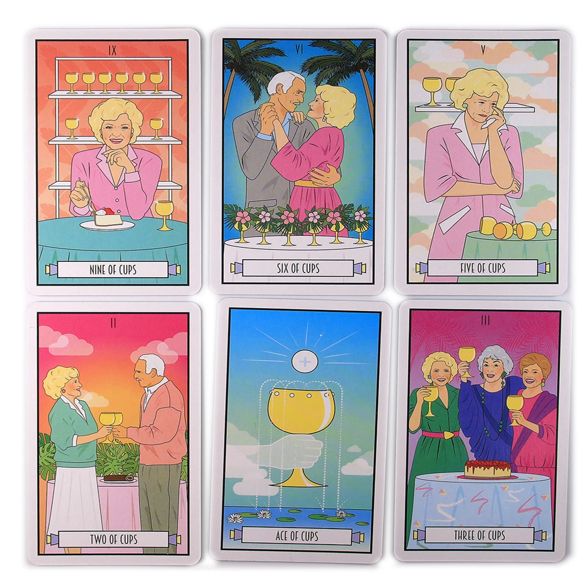 78 Cards Golden Girls Tarot Desk Card Game English Version Divination Fate Board Game Cards With PDF Guidebook
78 Cards Golden Girls Tarot Desk Card Game English Version Divination Fate Board Game Cards With PDF Guidebook
