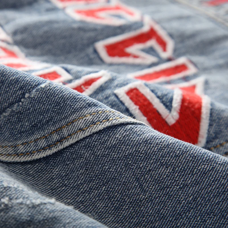 Fashion Streetwear Men Jackets Embroidery Designer Ripped Denim Coats Retro Washed Hip Hop Jackets Men Bomber Jackets Hombre
Fashion Streetwear Men Jackets Embroidery Designer Ripped Denim Coats Retro Washed Hip Hop Jackets Men Bomber Jackets Hombre