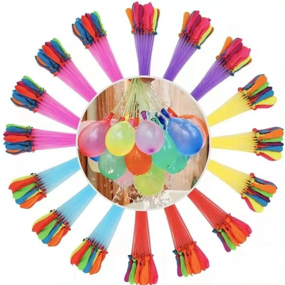 111pcs Water Bomb Balloons Amazing Filling Magic Balloon Children Water War Game Supplies Kids Summer Toys For Outdoor Beach Toy
111pcs Water Bomb Balloons Amazing Filling Magic Balloon Children Water War Game Supplies Kids Summer Toys For Outdoor Beach Toy