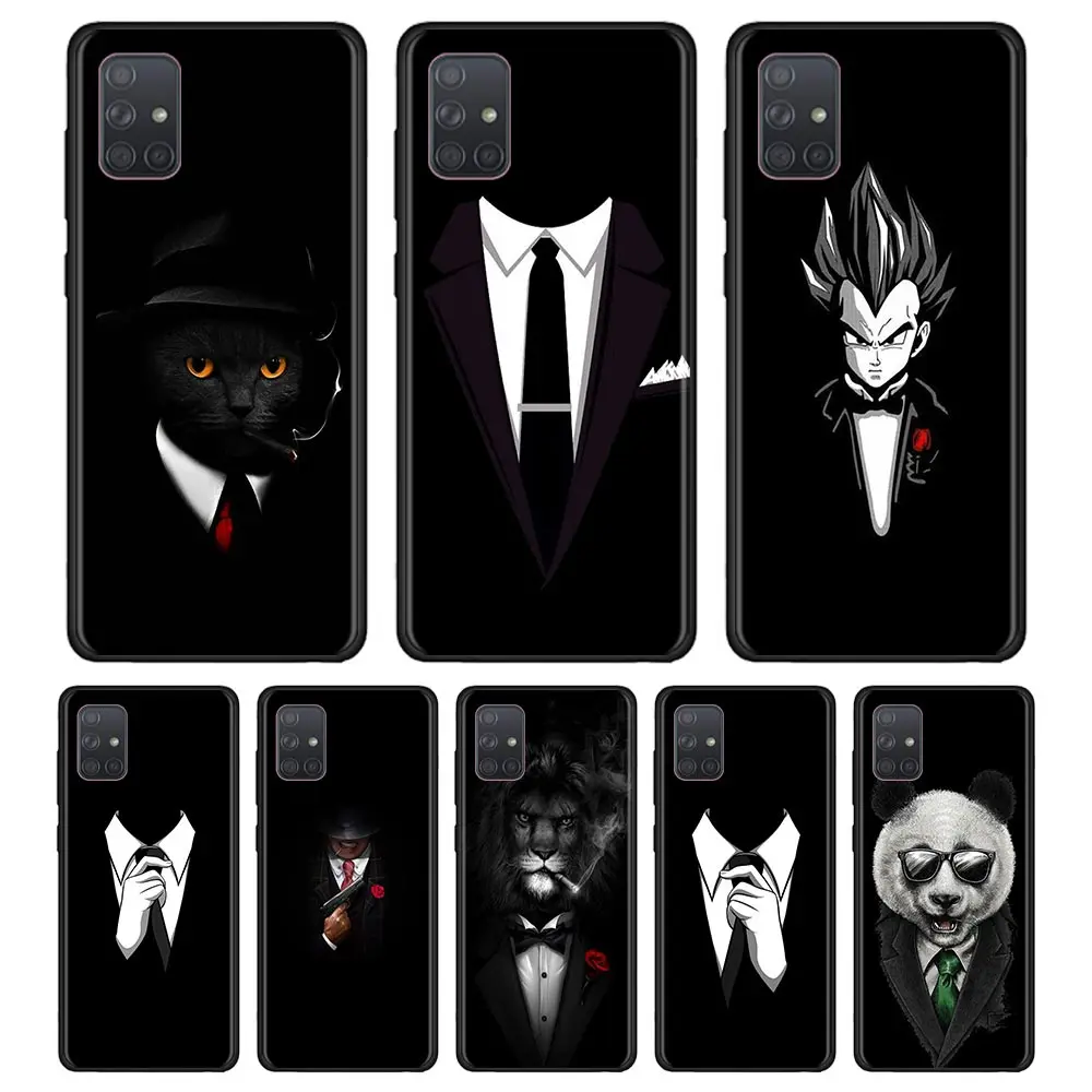 Man Suit Shirt Tie Phone Case for Samsung Galaxy A51 A71 A21s A11 A31 A41 A50 A70 A10 A20 A30 A40 Black Soft Back Cover
Man Suit Shirt Tie Phone Case for Samsung Galaxy A51 A71 A21s A11 A31 A41 A50 A70 A10 A20 A30 A40 Black Soft Back Cover