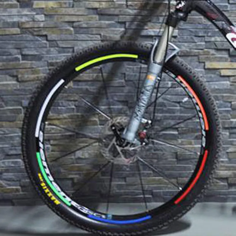MTB Bicycle Tire Reflective Stickers 26inch Mountain Bike Wheel Rim Fluorescent Decals Riding Accessories
MTB Bicycle Tire Reflective Stickers 26inch Mountain Bike Wheel Rim Fluorescent Decals Riding Accessories