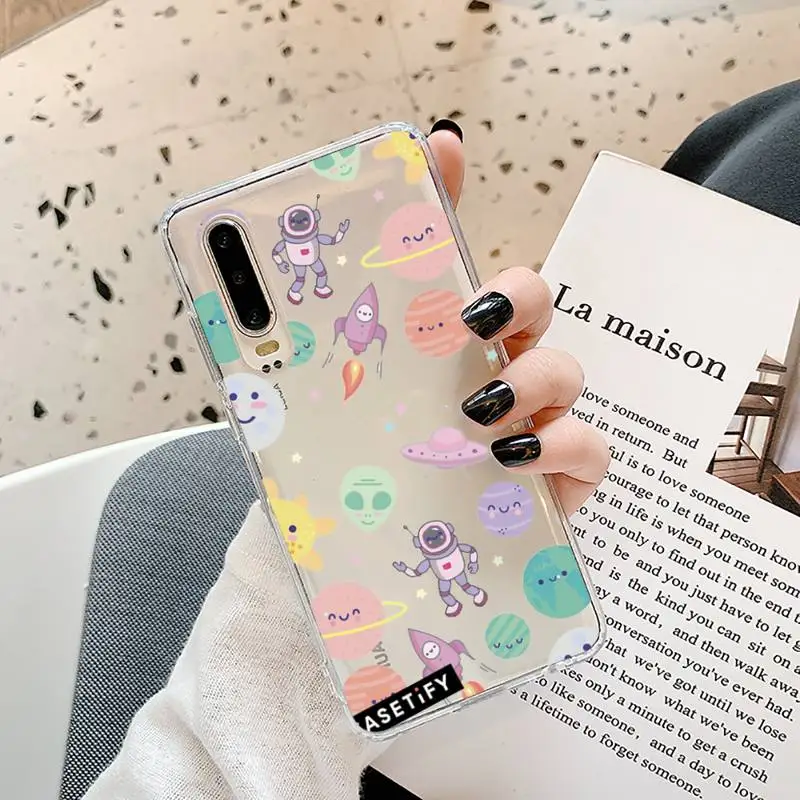 Cartoon space planet alien Phone Case Transparent for Samsung A71 S9 10 20 HUAWEI p30 40 honor 10i 8x xiaomi note 8 Pro 10t 11
Cartoon space planet alien Phone Case Transparent for Samsung A71 S9 10 20 HUAWEI p30 40 honor 10i 8x xiaomi note 8 Pro 10t 11