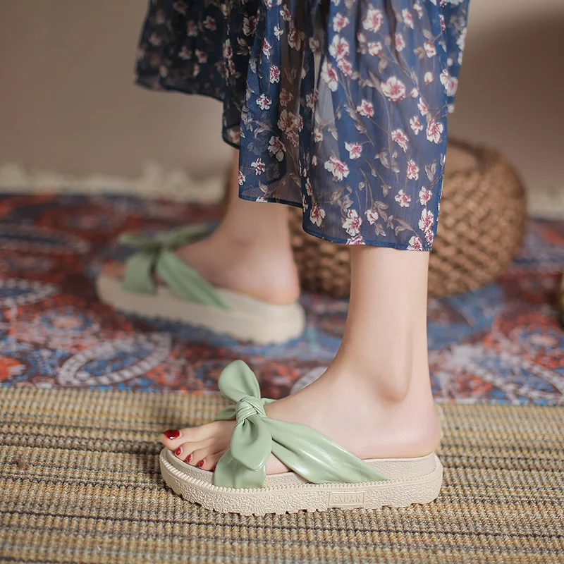 Shoes Woman 2021 Med House Slippers Platform Butterfly-Knot Pantofle Luxury Slides Shale Female Beach Flat New Designer Soft
Shoes Woman 2021 Med House Slippers Platform Butterfly-Knot Pantofle Luxury Slides Shale Female Beach Flat New Designer Soft