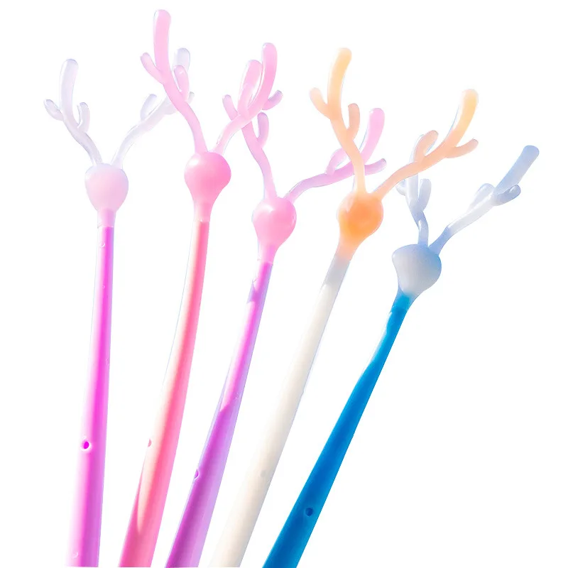 36 pcs/lot Variable color Elk Reindeer Gel Pens Cute 0.38 mm Black Ink Signature Pen School writing Supplies Stationery gift
36 pcs/lot Variable color Elk Reindeer Gel Pens Cute 0.38 mm Black Ink Signature Pen School writing Supplies Stationery gift